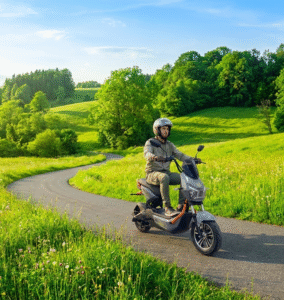 Selibike en el campo